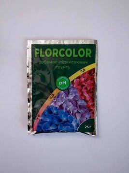 Florcolor, добриво-підкислювач грунту, 25 г 1514 фото